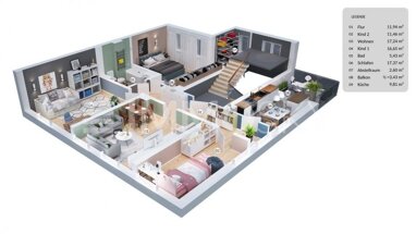 Wohnung zum Kauf 130.000 € 4 Zimmer 94 m² 4. Geschoss Hartmannsdorf 09232