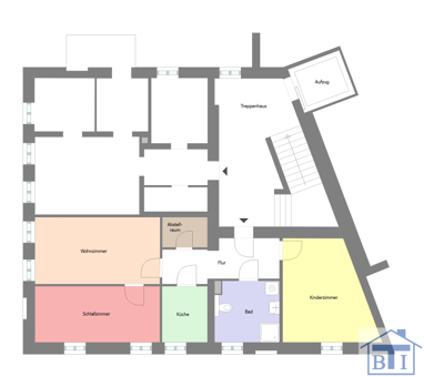 Wohnung zum Kauf 45.000 € 3 Zimmer 60 m² 3. Geschoss Zittau Zittau 02763