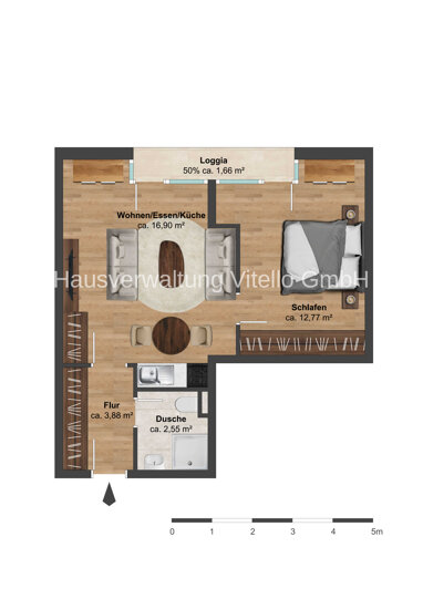 Wohnung zur Miete 430 € 2 Zimmer 38 m² Am Homburg Saarbrücken / Am Homburg 66123