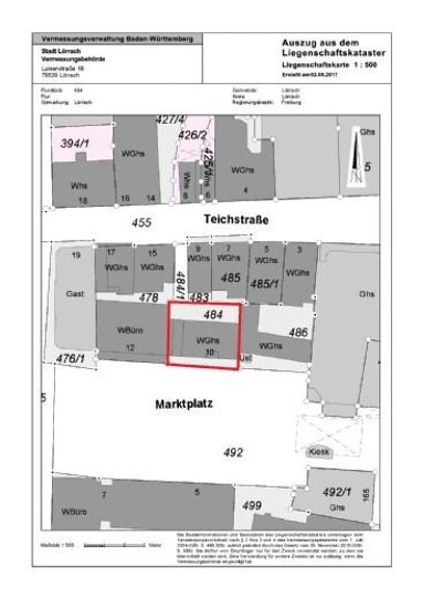 Bürogebäude zum Kauf 780.000 € 7 Zimmer 157 m² Bürofläche Marktplatz 10 Mitte Lörrach 79539