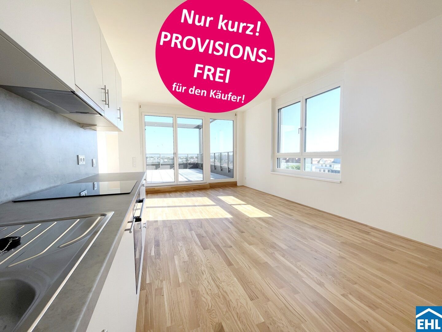 Wohnung zum Kauf 422.200 € 2 Zimmer 63,2 m²<br/>Wohnfläche 7.<br/>Geschoss Erzherzog-Karl-Straße Wien 1220