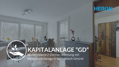 Wohnung zum Kauf 118.000 € 2 Zimmer 45 m² 2. Geschoss Herlikofen Schwäbisch Gmünd / Herlikofen 73527