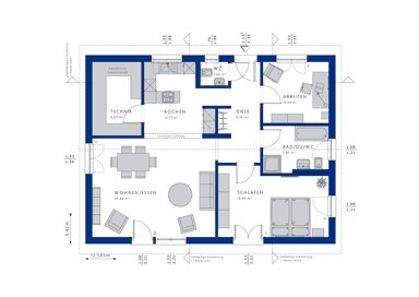 Haus zum Kauf 523.640 € 3 Zimmer 100 m² 597 m² Grundstück Dietenhofen Dietenhofen 90599