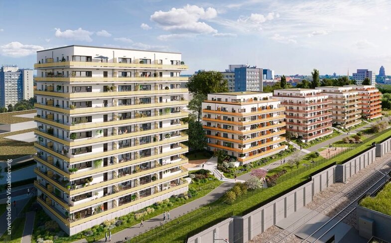 Wohnung zum Kauf 268.000 € 2 Zimmer 50,7 m² 5. Geschoss Dösner Weg 8 Zentrum-Südost Leipzig 04103