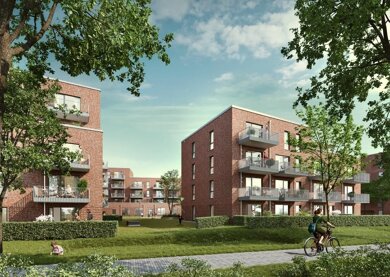 Wohnung zur Miete 1.033 € 2 Zimmer 61,1 m² 1. Geschoss Harksheide Norderstedt 22850