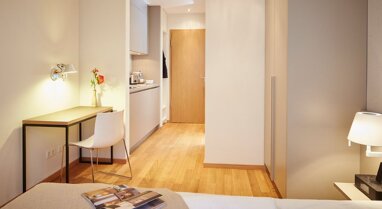Wohnung zur Miete Wohnen auf Zeit 1.606 € 1 Zimmer 22 m² frei ab 18.04.2024 Kölner Straße Gallus Frankfurt am Main 60327