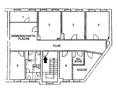 Wohnung zur Miete 1.250 € 6 Zimmer 140 m² 1. Geschoss frei ab 01.05.2025 Lagerstr. 24 Ilversgehofen Erfurt 99089