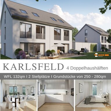 Doppelhaushälfte zum Kauf Provisionsfrei 931.000 € 6 Zimmer 138 m² 265 m² Grundstück Karlsfeld 85757
