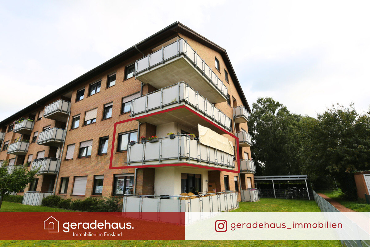 Wohnung zum Kauf 155.000 € 4 Zimmer 80,9 m²<br/>Wohnfläche 1. Stock<br/>Geschoss Lingen Lingen 49809