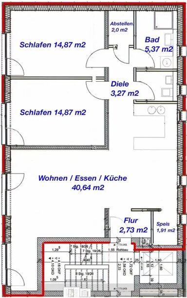 Wohnung zur Miete 700 € 3 Zimmer 89 m² Inninger Straße 1 Hechendorf Seefeld 82229