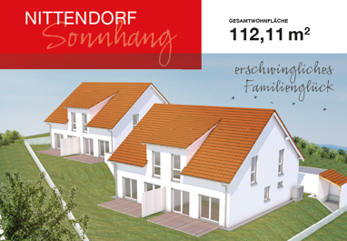 Doppelhaushälfte zum Kauf Provisionsfrei 579.500 € 4 Zimmer 112,1 m² 204 m² Grundstück Undorf Nittendorf 93152
