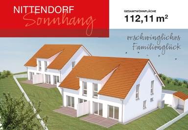 Doppelhaushälfte zum Kauf provisionsfrei 579.500 € 4 Zimmer 112,1 m² 204 m² Grundstück Undorf Nittendorf 93152