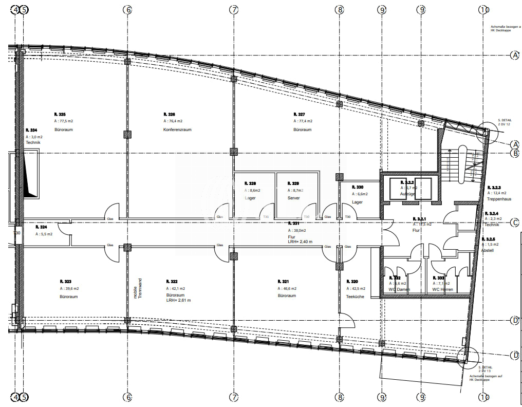 Bürofläche zur Miete provisionsfrei 19,50 € 4.043,7 m²<br/>Bürofläche Hamburg - Altstadt Hamburg 20457