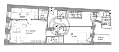 Wohnung zum Kauf 239.432 € 3 Zimmer 72,6 m² Innenstadt Hof 95028