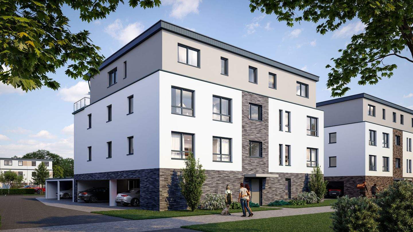 Neubauwohnung 2.OG Modern und Barrierearm mit Aufzug