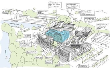 Bürofläche zur Miete provisionsfrei 500 m² Bürofläche teilbar von 500 m² bis 4.500 m² Hafenstraße 76 Unterneustadt Kassel 34125