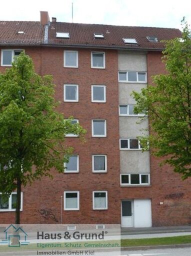Wohnung zur Miete 390 € 2 Zimmer 43,7 m² 4. Geschoss Kronshagener Weg 39 Schreventeich Kiel 24116