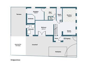 Haus zum Kauf provisionsfrei 312.000 € 6 Zimmer 150 m² 209 m² Grundstück Stadtberger Str. Pfersee - Nord Augsburg 86157