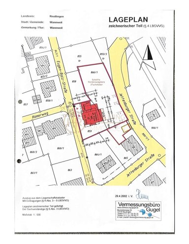 Grundstück zum Kauf 225.000 € 1.075 m² Grundstück Reutlingen 72827