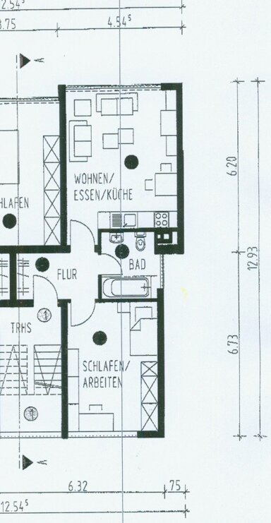 Wohnung zur Miete 330 € 2 Zimmer 49,7 m² 1. Geschoss frei ab 01.04.2025 Heubach Heubach 73540