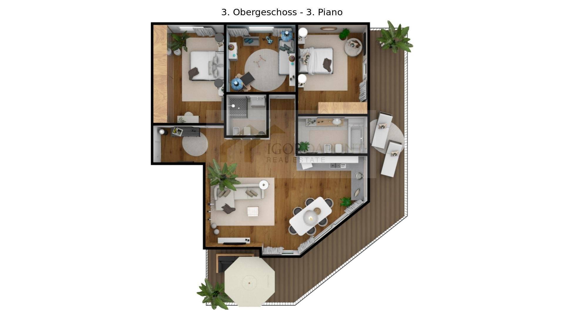 Apartment zum Kauf 890.000 € 4 Zimmer 139 m²<br/>Wohnfläche 4. Stock<br/>Geschoss Welschnofen 39056
