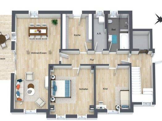 Wohnung zum Kauf 360.000 € 3 Zimmer 120 m² EG Ilmenau 98693