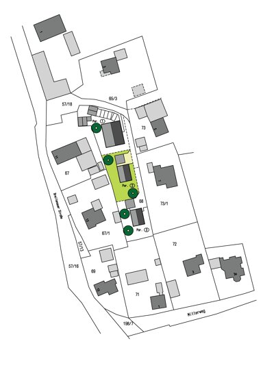 Grundstück zum Kauf provisionsfrei 192.900 € 643 m² Grundstück Breitenauer Str. 9 Hofdorf Mengkofen 84152