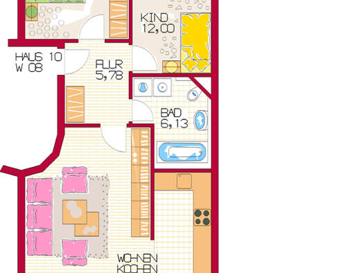 Wohnung zum Kauf provisionsfrei 389.900 € 3 Zimmer 71,6 m² 3. Geschoss Pfarrer-Neumair-Str. 11 Burgerfeld Wasserburg am Inn 83512