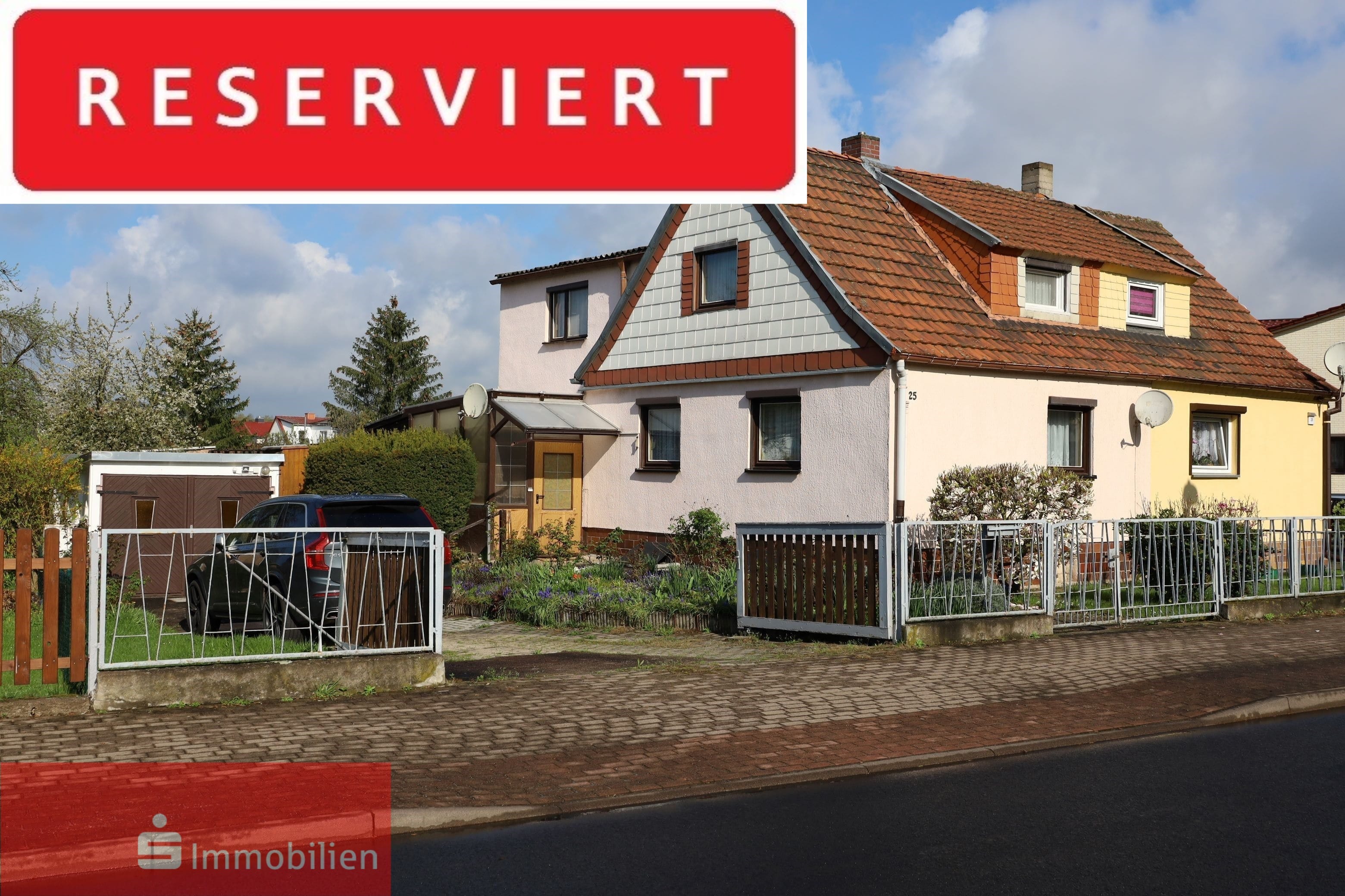 Doppelhaushälfte zum Kauf 110.000 € 3 Zimmer 90 m²<br/>Wohnfläche 763 m²<br/>Grundstück Nordhausen Nordhausen 99734