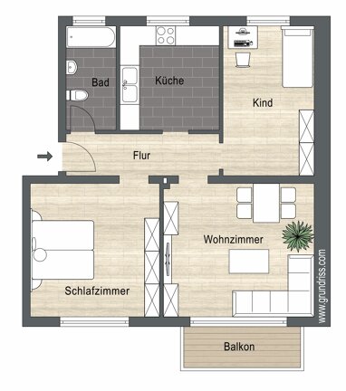 Wohnung zur Miete 857,65 € 3 Zimmer 76,5 m² 1. Geschoss Scheideholzstieg 5 Neugraben - Fischbek Hamburg 21149