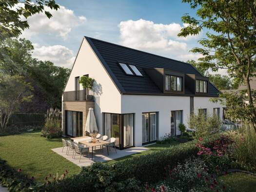 Doppelhaushälfte zum Kauf - Erstbezug provisionsfrei 1.195.000 € 5 Zimmer 153 m² 332 m² Grundstück Puchheim 82178