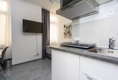 Studio zur Miete Wohnen auf Zeit 750 € 1 Zimmer 17 m² frei ab sofort Taunusstraße 00 HH 2.OGre Bahnhofsviertel Frankfurt am Main 60329