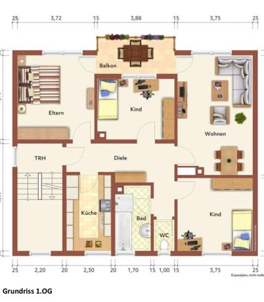 Terrassenwohnung zum Kauf Provisionsfrei 319.000 € 4 Zimmer 90 m² 1. Geschoss Mühlgärtenweg 19 Plochingen 73207