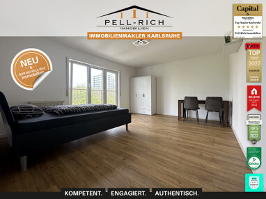 Wohnung zur Miete 800 € 1 Zimmer 34,2 m² 3. Geschoss Beiertheim-Bulach - Beiertheim Karlsruhe 76135