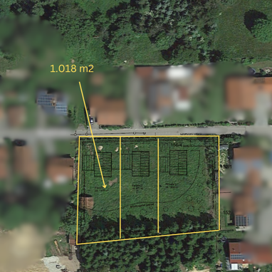 Grundstück zum Kauf 144.500 € 1.018 m² Grundstück Forsthart Künzing 94550