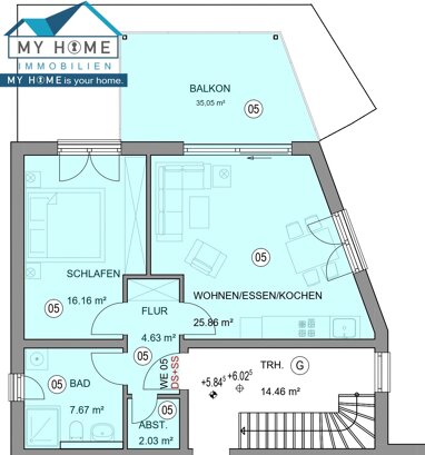 Wohnung zum Kauf 274.000 € 2 Zimmer 72 m² 1. Geschoss Mertesdorf 54318