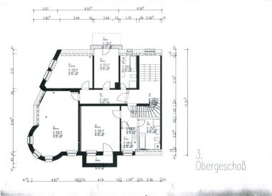 Wohnung zur Miete 380 € 2 Zimmer 68,5 m² 3. Geschoss Merseburg Merseburg 06217