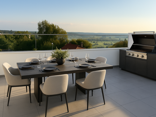 Penthouse zum Kauf - Neubau als Kapitalanlage geeignet 690.000 € 4 Zimmer 103,4 m² Berchtesgadener Straße 13 Burghausen 84489