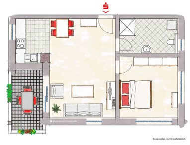 Wohnung zum Kauf Provisionsfrei 229.000 € 2 Zimmer 51,3 m² Langlau Pfofeld 91738