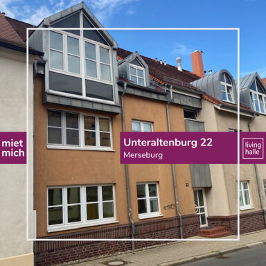 Wohnung zur Miete 350 € 2 Zimmer 55,6 m² 3. Geschoss Unteraltenburg 22 Merseburg Merseburg 06217