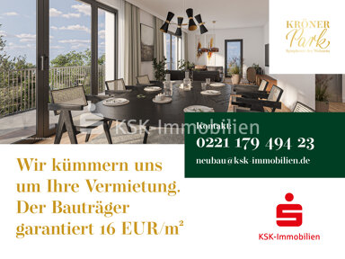 Wohnung zum Kauf 385.500 € 2 Zimmer 63,7 m² 3. Geschoss Erkrath - Nord Erkrath 40699