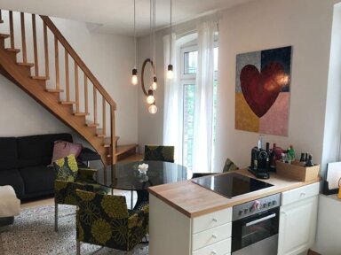 Maisonette zur Miete 745 € 2,5 Zimmer 52,9 m² 2. Geschoss Blücherstraße 24 Pempelfort Düsseldorf 40477