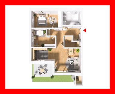 Wohnung zum Kauf Provisionsfrei 449.500 € 3 Zimmer 94,4 m² Himmelsthür Hildesheim 31137