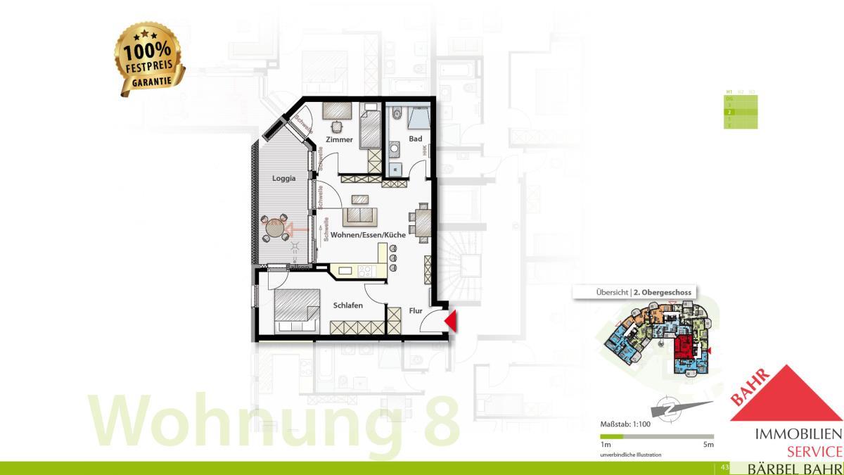 Wohnung zum Kauf Provisionsfrei 429.000 € 3 Zimmer 66 m²<br/>Wohnfläche Sindelfingen 2 Sindelfingen 71063