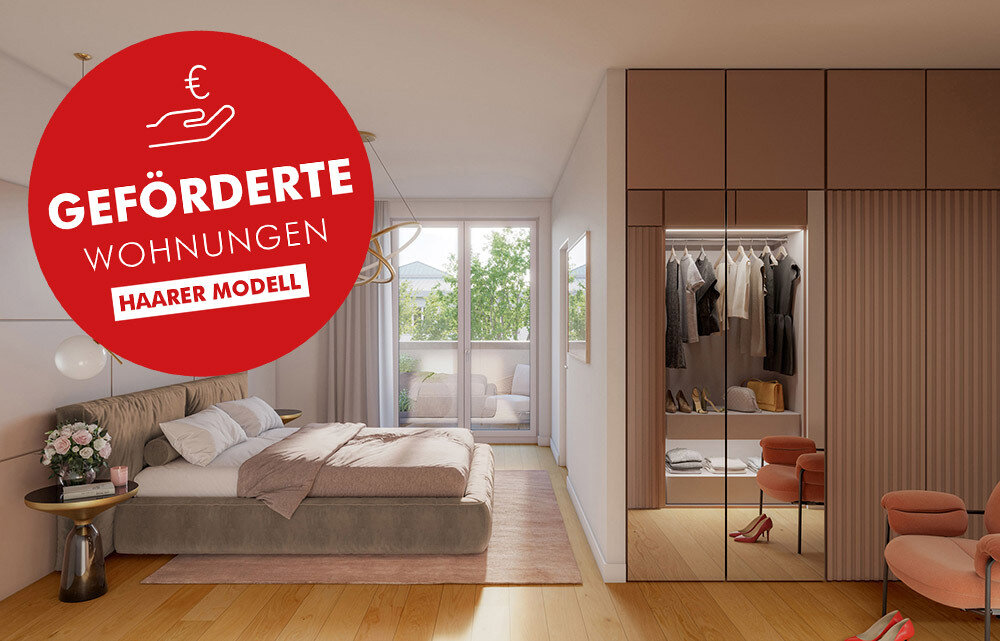 Wohnung zum Kauf provisionsfrei 674.800 € 4 Zimmer 100 m²<br/>Wohnfläche EG<br/>Geschoss Annelies-Kupper-Allee Haar Haar 85540