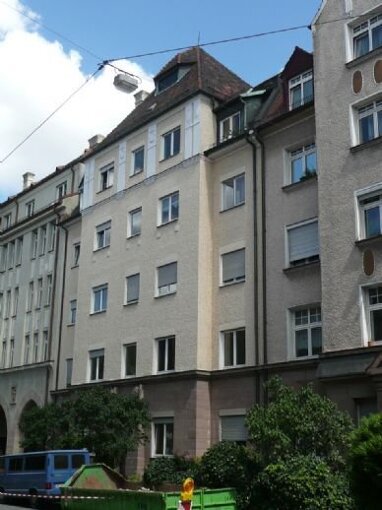 Wohnung zur Miete 340 € 1 Zimmer 38,5 m² Erdgeschoss Muggenhofer Str. 26 Eberhardshof Nürnberg 90429