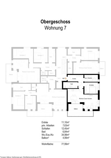 Wohnung zum Kauf Provisionsfrei 331.000 € 3 Zimmer 78 m² Meschede Meschede 59872