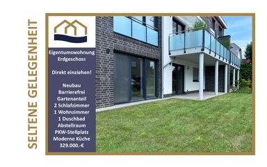 Wohnung zum Kauf 279.000 € 3 Zimmer 104,7 m² An der Gärtnerei 1a Wittmund Wittmund 26409