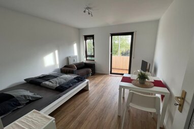Wohnung zur Miete Wohnen auf Zeit 1.220 € 1 Zimmer 26 m² frei ab 01.08.2024 Perreystraße Rheinau - Süd Mannheim 68219