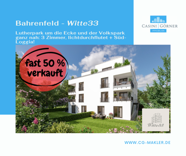 Wohnung zum Kauf provisionsfrei 825.000 € 3 Zimmer 96,5 m² 1. Geschoss frei ab 01.04.2025 Bahrenfeld Hamburg 22761